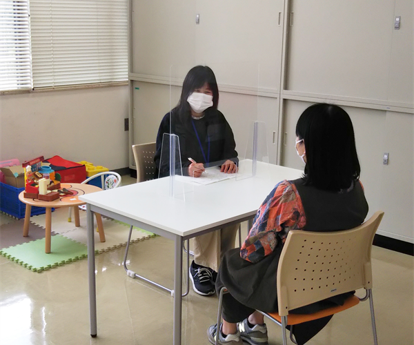 ホームページ　ぱれっと　面談